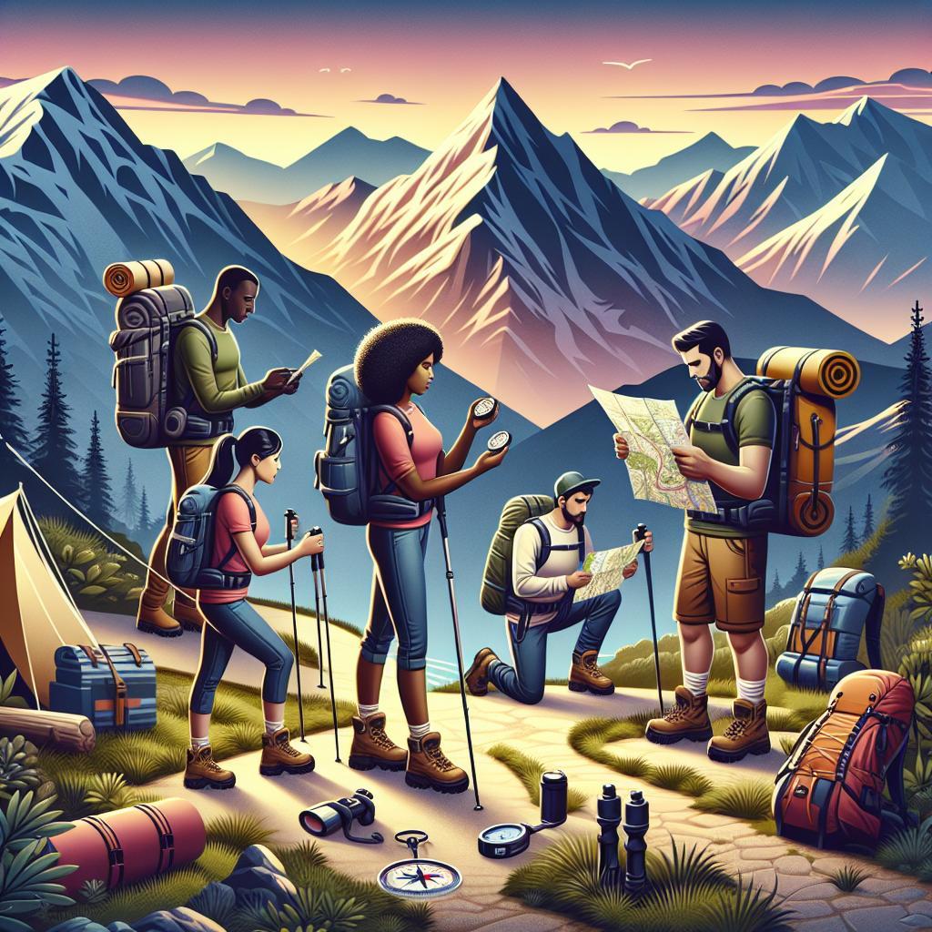 Navigationstipps für lange Trekkingstrecken